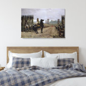 Vercingetorix voor Caesar, 52 v.v., 1886 Canvas Afdruk (Insitu (Slaapkamer))