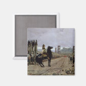 Vercingetorix voor Caesar, 52 v.v., 1886 Magneet (Voorkant / Achterkant)