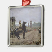 Vercingetorix voor Caesar, 52 v.v., 1886 Metalen Ornament (Links)