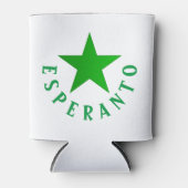 Verda Stelo (Esperanto Star) Blikjeskoeler (Voorkant)