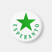 Verda Stelo (Esperanto Star) Magneet (Voorkant)