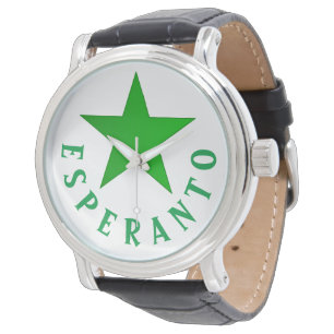 Verda Stelo Horloge
