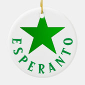 Verda Stelo Keramisch Ornament (Achterkant)