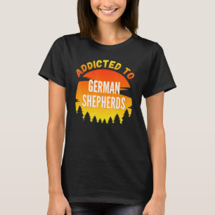 Verdacht aan Duitse herder voor honden T-shirt