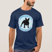 Verdacht aan een Franse Bulldog T-shirt (Voorkant)