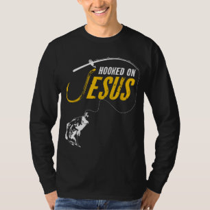 Verdacht op Jesus Funny Christelijk Gevist T-shirt