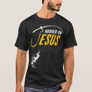 Verdacht op Jesus Funny Christelijk Gevist T-shirt