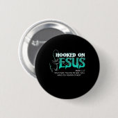 Verdacht op Jezus Funny Gevist Ronde Button 5,7 Cm (Voorkant /achterkant)