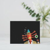 "Verdachte Alien"-Briefkaart Briefkaart (Staand voorkant)