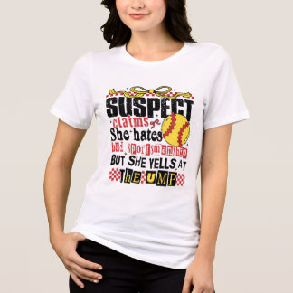 Verdachte claimt softbal Tri-Blend shirt