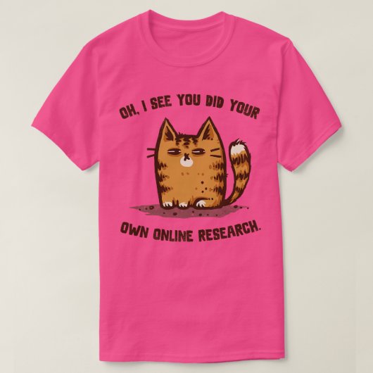 Verdachte kat 2 t-shirt (Design voorkant)