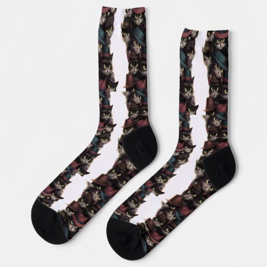 Verdachte katten sokken (Links)