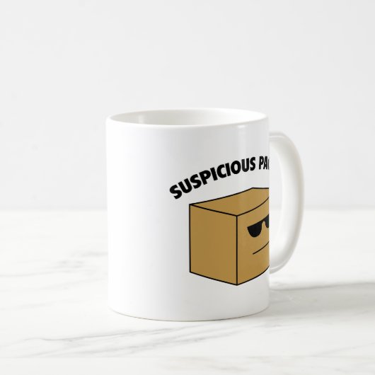 Verdachte Mok van de koffiekoffie (Voorkant rechts)