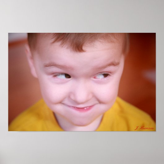 Verdachte ogen poster (Voorkant)