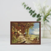 Verdachte rook van Spitzweg Carl Briefkaart (Staand voorkant)