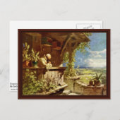 Verdachte rook van Spitzweg Carl Briefkaart (Voorkant / Achterkant)