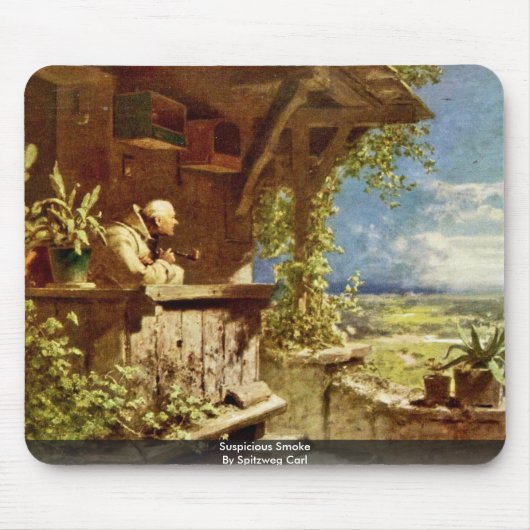 Verdachte rook van Spitzweg Carl Muismat (Voorkant)