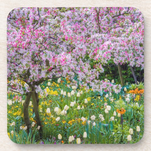 Verdagen in de tuin van Claude Monet Drankjes Onderzetter (Voorkant)