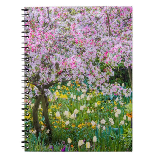Verdagen in de tuin van Claude Monet Notitieboek (Voorkant)