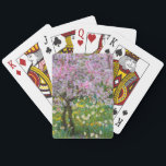 Verdagen in de tuin van Claude Monet Speelkaarten<br><div class="desc">Jaynes Gallery/DanitaDelimont.com | Europa,  Frankrijk | Frankrijk,  Giverny. Voorspijn in de tuin van Claude Monet.</div>