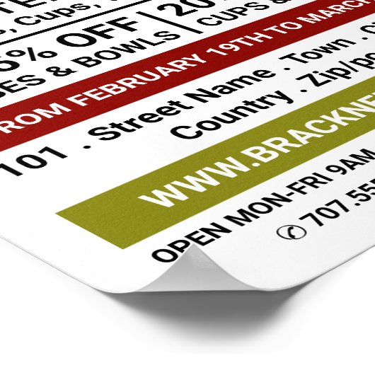 Verdampen, aardewerk, potten en omkeren poster (Hoek)