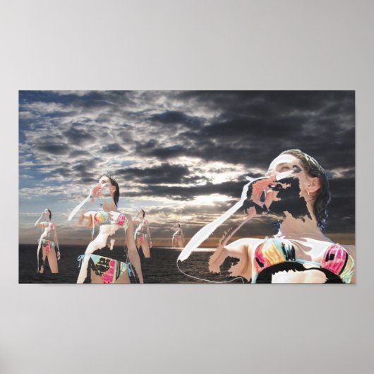 verdamping in de heavans - Gepersonaliseerd Poster (Voorkant)