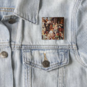 Verdamping Magi, c.1532-35 Vierkante Button 5,1 Cm (In situ)