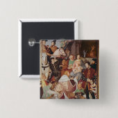 Verdamping Magi, c.1532-35 Vierkante Button 5,1 Cm (Voorkant /achterkant)
