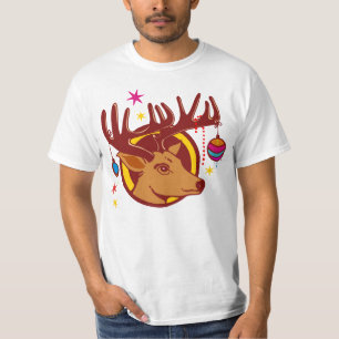 Verdamping rendieren / droog / kerstbomen t-shirt
