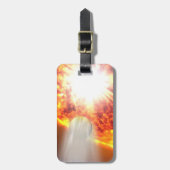 Verdamping van de atmosfeer van HD 189733b Bagagelabel (Voorkant verticaal)