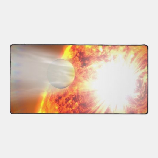 Verdamping van de atmosfeer van HD 189733b Bureaumat (Voorkant)