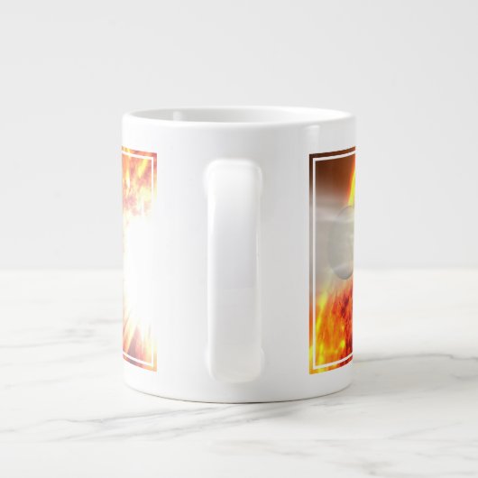 Verdamping van de atmosfeer van HD 189733b Grote Koffiekop (Achterkant)