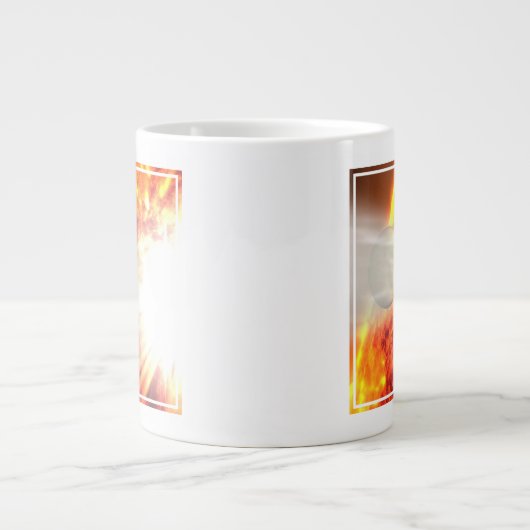 Verdamping van de atmosfeer van HD 189733b Grote Koffiekop (Voorkant)