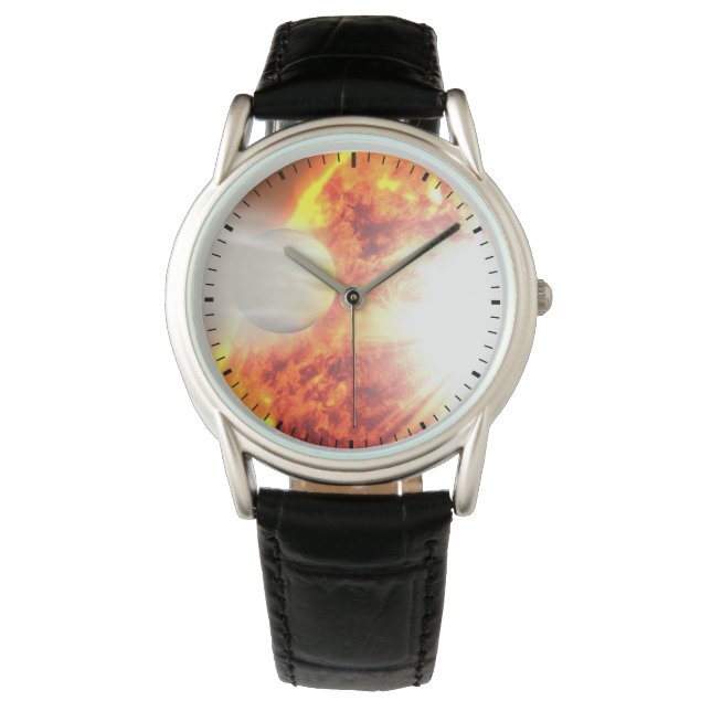 Verdamping van de atmosfeer van HD 189733b Horloge (Voorkant)