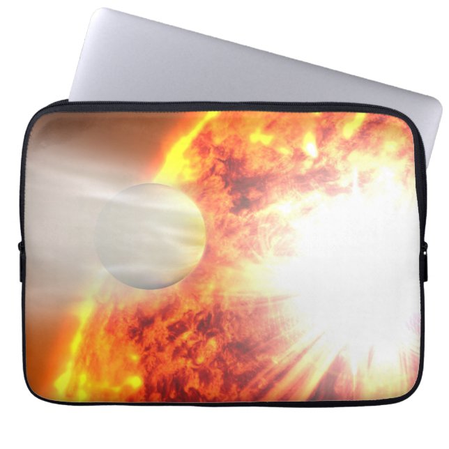 Verdamping van de atmosfeer van HD 189733b Laptop Sleeve (Voorkant)