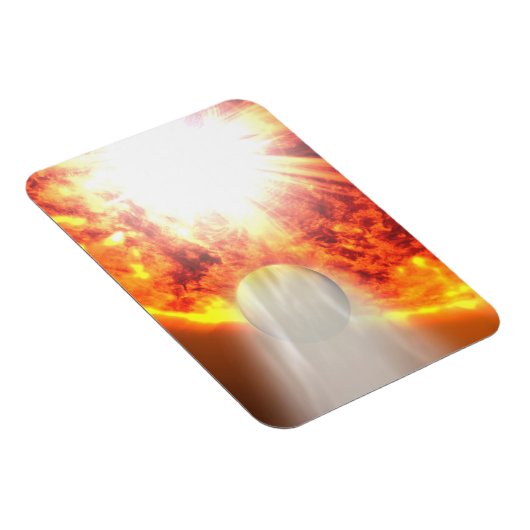 Verdamping van de atmosfeer van HD 189733b Magneet (Rechterzijde)