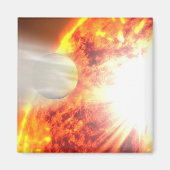 Verdamping van de atmosfeer van HD 189733b Magneet (Voorkant)