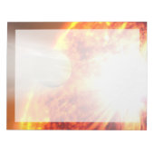 Verdamping van de atmosfeer van HD 189733b Notitieblok (Voorkant)