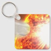 Verdamping van de atmosfeer van HD 189733b Sleutelhanger (Voorkant)