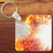 Verdamping van de atmosfeer van HD 189733b Sleutelhanger (Voorkant)