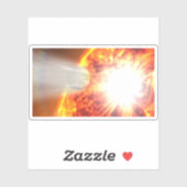 Verdamping van de atmosfeer van HD 189733b Sticker (Vel)