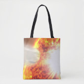 Verdamping van de atmosfeer van HD 189733b Tote Bag (Voorkant)
