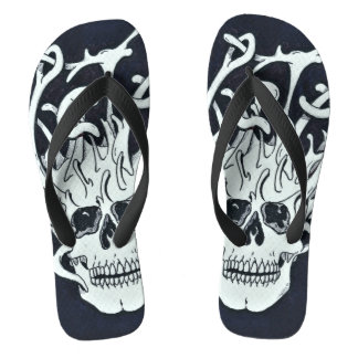 verdamping van de schedel teenslippers