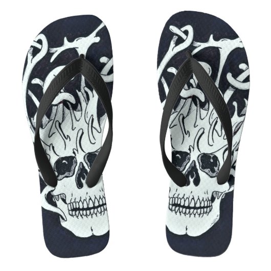 verdamping van de schedel teenslippers (Voetbed)