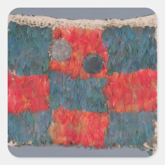 Verdampingscape Vierkante Sticker (Voorkant)