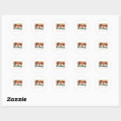 Verdansk Warzone Gulag Gaming Multiplayer Video Ga Ronde Sticker (Vel)