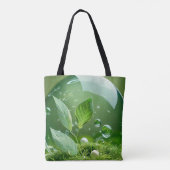 Verdant Bubble Harmony Tote Bag (Achterkant)