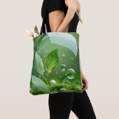 Verdant Bubble Harmony Tote Bag (Dichtbij)
