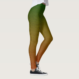 Verdant Forest Blend: Textuur van stof Leggings