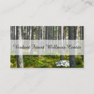 Verdant Forest Meditation Visitekaartje